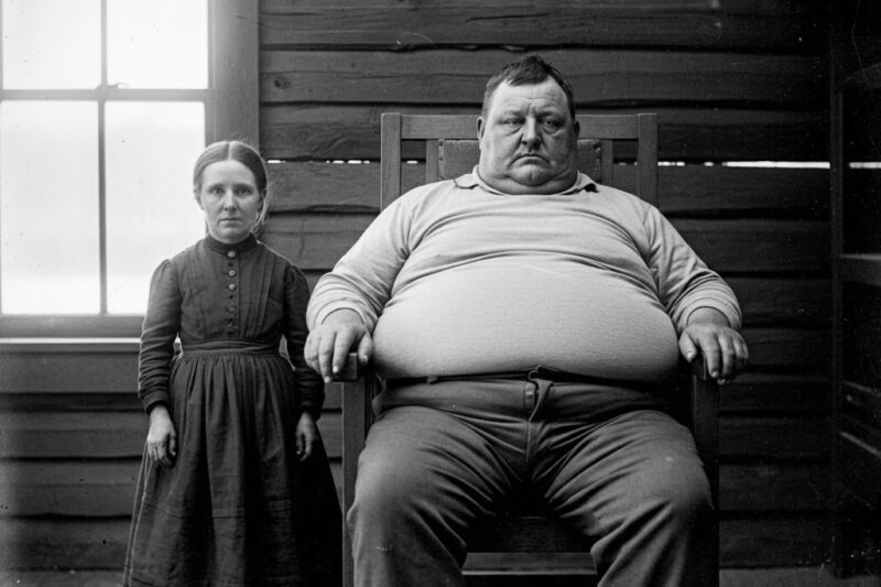 She Was 4 Feet Tall, He Was 500 Pounds – Their 12 Deformed Children Shocked Science (1897) 