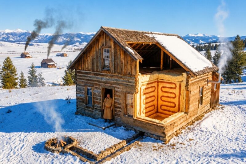 His Cabin Had No Chimney and No Stove — Until Neighbors Found Him Warm at 40 Below