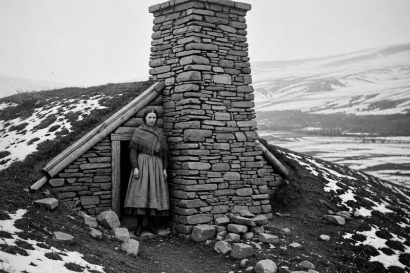 Thrown Out at 16, She Built a Cabin and Installed a Chimney — It Stayed Warm Through -20° Blizzards