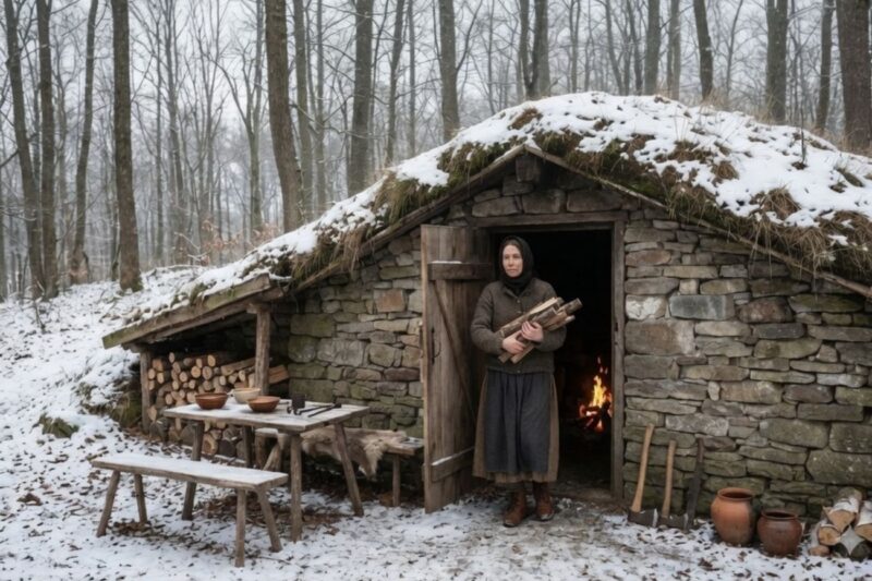 Neighbors Mocked Her Stormproof Stone Hut – Until the Blizzard Couldn’t Break It
