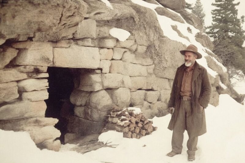 How One Mountain Man’s “Crazy” Shelter Withstood The Coldest Winter on Record