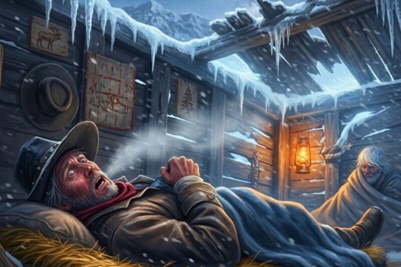Then the Worst Blizzard Made It Her Only Shelter