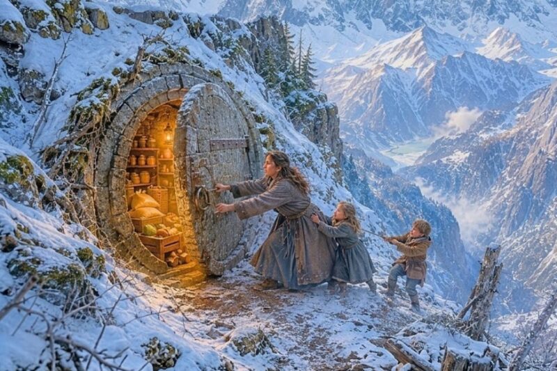 Kicked Out With Two Kids, She Found a Sealed Cellar No One Had Opened in Years — It Held Everything