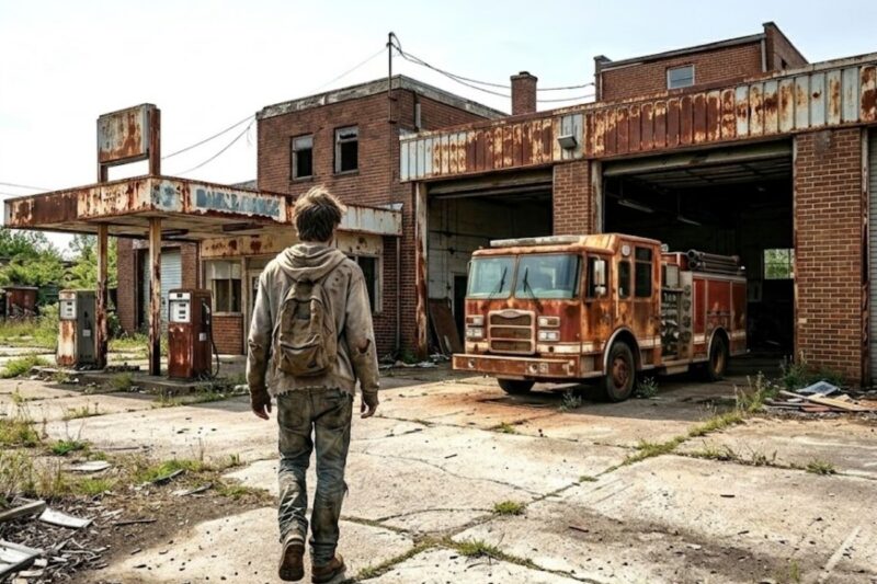 Homeless at 20, He Bought a Rusted Fire Station for $10 — What He Found Behind the Lockers…
