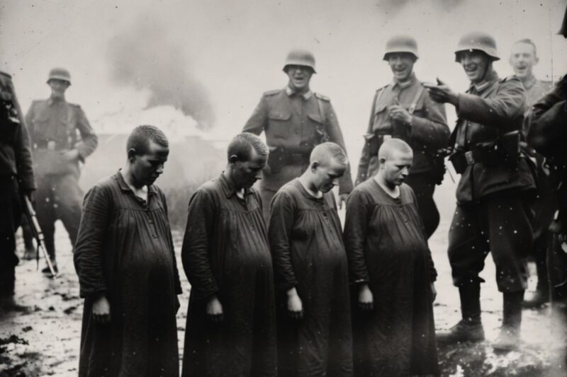 What the Nazis did to the pregnant French female prisoners… was inhumane!