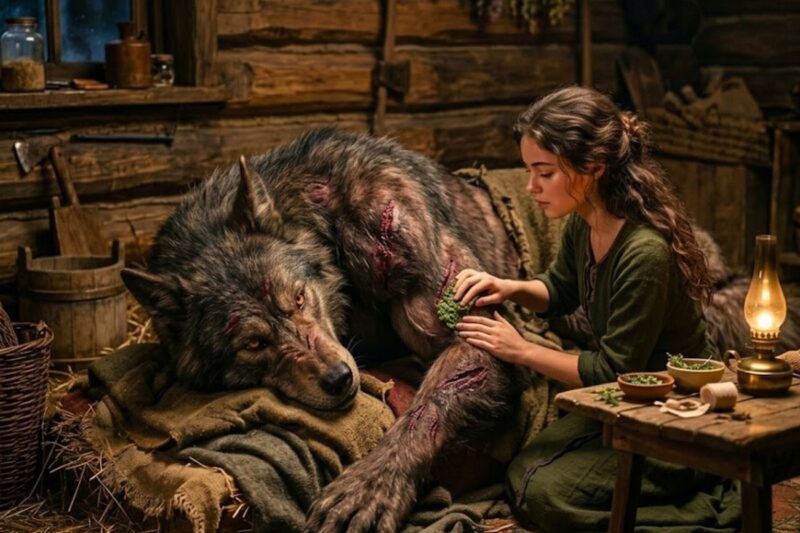 She Healed the Werewolf Using Ancient Herbs | But Never Expected the Eternal Bond They’d Form