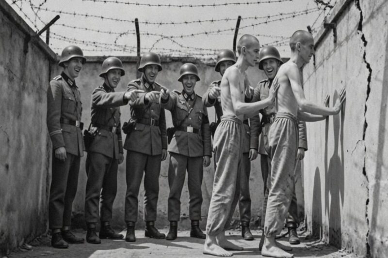 What the German soldiers did to the homosexual prisoners was an act of rebellion…