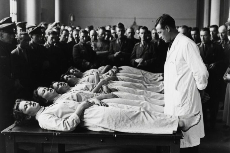 Hold on. Don’t cry. The secret Nazi soilder experiment on women