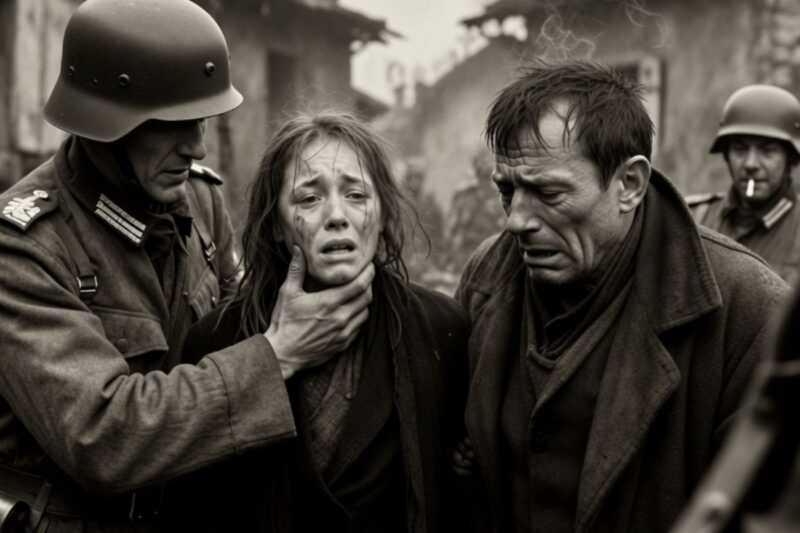 A French father hands his daughter over to a Nazi soldier: What he did to her is unimaginable and