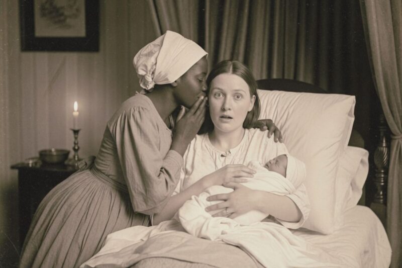 Slave Midwife Delivered Master’s Son