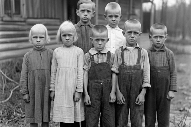 The Haverly Clan’s Children Were Found in 1973 — And Their Skin Revealed Everything