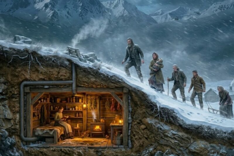 Kicked Out at 17—When Smoke Rose From the Hillside, They Expected a Cabin… The Truth Was Far Worse