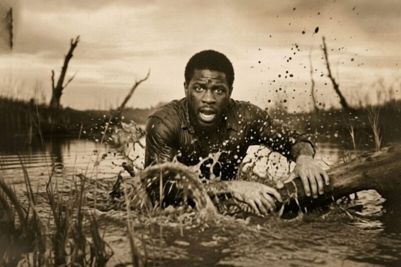 1O men entered the swamp to hunt down a runaway slave – none of them knew what he had prepared, 1851