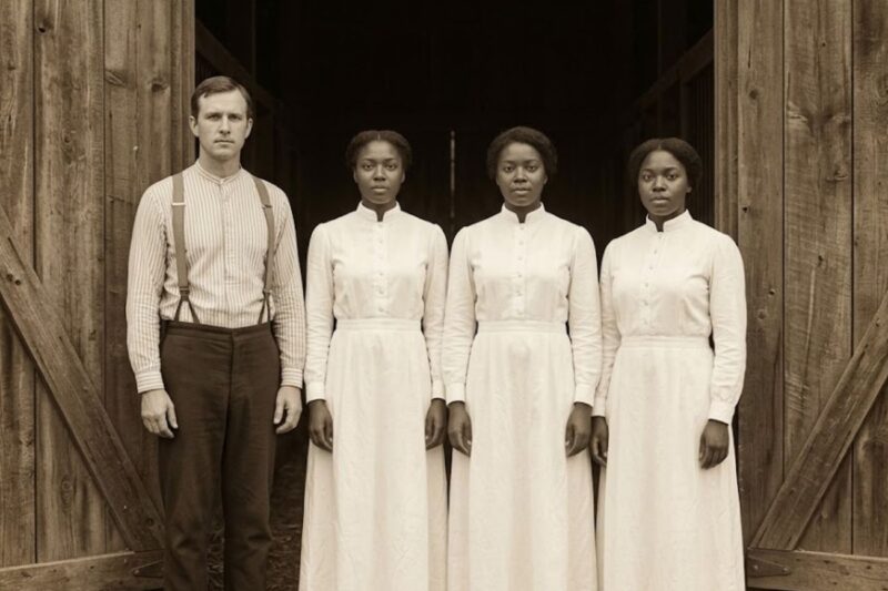 Virginia Slave Owner Forces Son to Marry Three Enslaved Women.