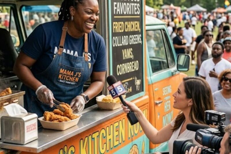 Her Ex-Husband Took The House, Car & Kids. She Built A Food Truck With $300. Then He Saw Her On TV..