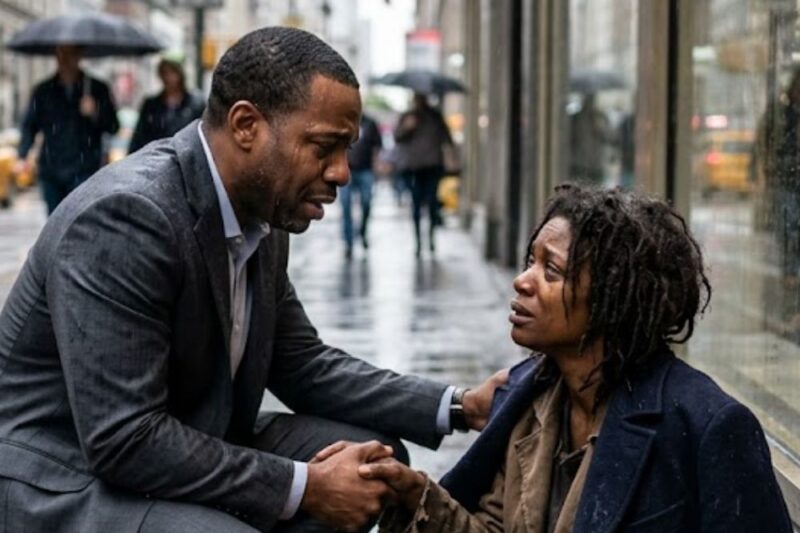 He Returned From Abroad And Found His Wife Begging On The Street, What He Did Next Will…