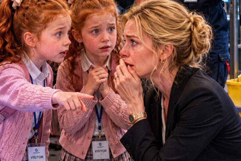 The female CEO lost everything until her janitor’s twin daughters changed her life in seconds