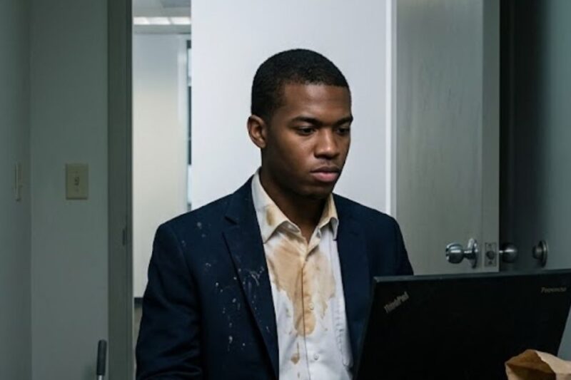 Manager Throws Coffee at New Black Intern on Day One — Until the CEO Walks In and Calls Him “Son”