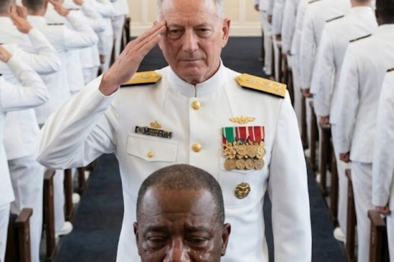 Single Dad Janitor Came to See His Son Graduate—Then an Admiral Spotted His Tattoo