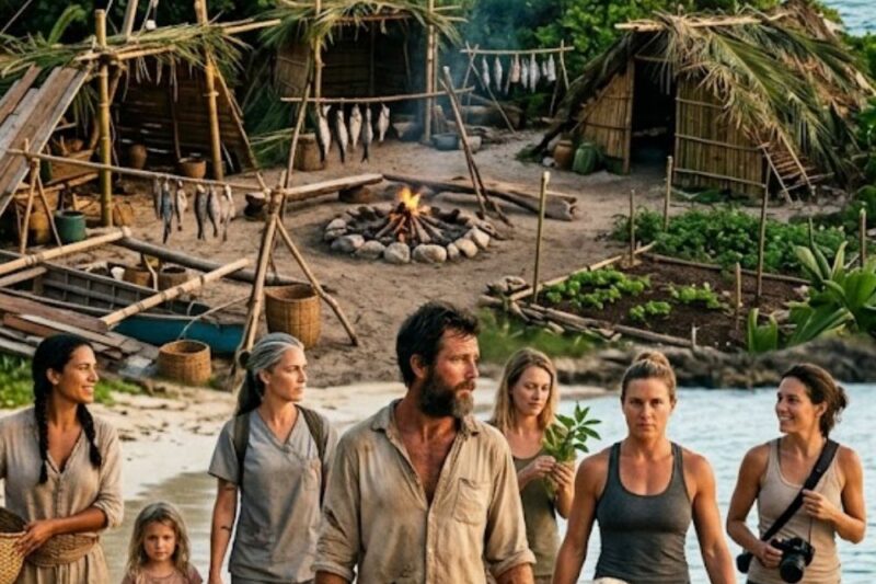 He Was Stranded With 5 Pregnant Women On A Deserted Island For 7 Years — What He Did Next Broke