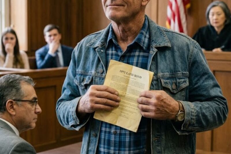 The Bank Laughed at His Locker — Then He Pulled Out a 1971 Paper
