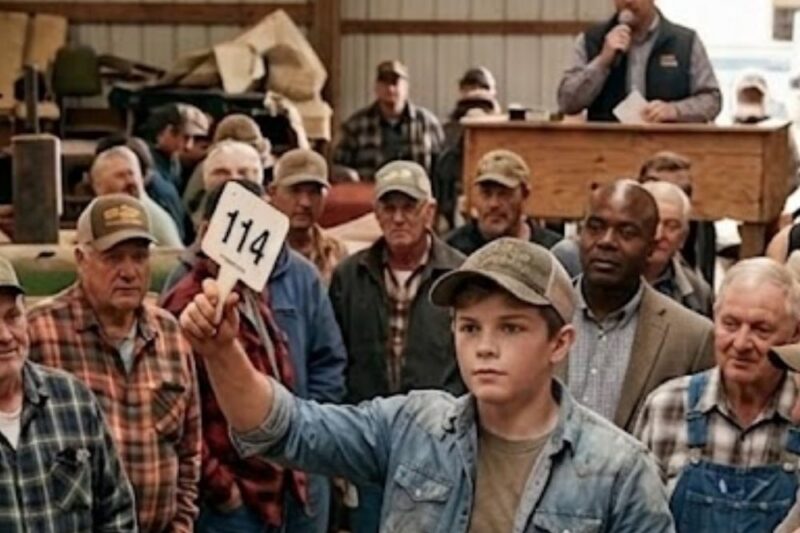 Nobody at That Equipment Auction Took the 12-Year-Old Seriously. He Knew Something They Didn’t
