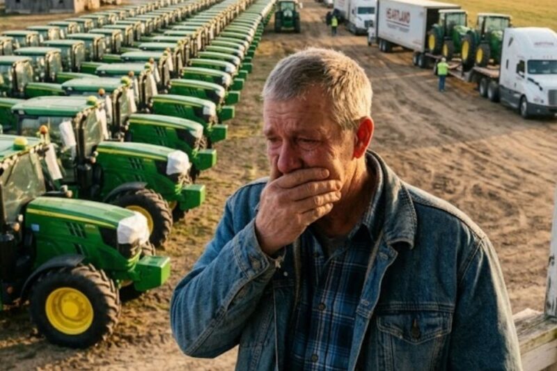 100 John Deeres Arrived at a Poor Farmer’s Land — From Someone He Helped