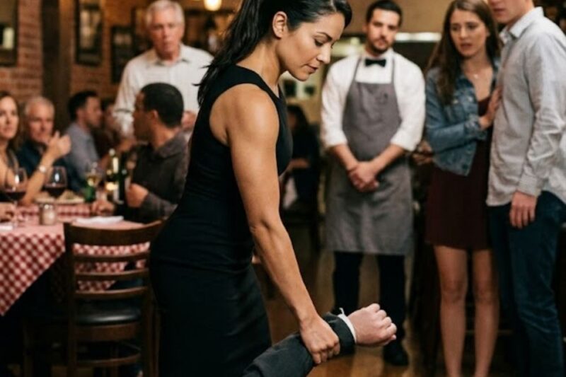 She Just Wanted Dinner — Until Three Men Made the Worst Mistake of Their Lives