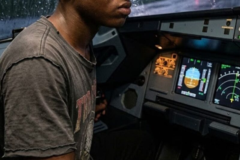 Captain Had Heart Attack, Jet Shaking — Poor Black Boy Took Pilot Seat… Changed Everything