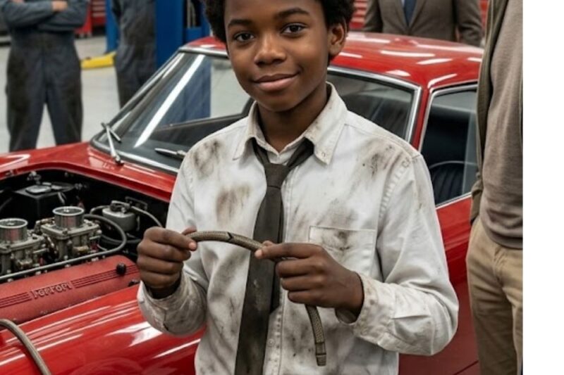 Billionaire Spent Millions on Ferrari Repairs With No Results — Until the Black Maid’s Son Walked In