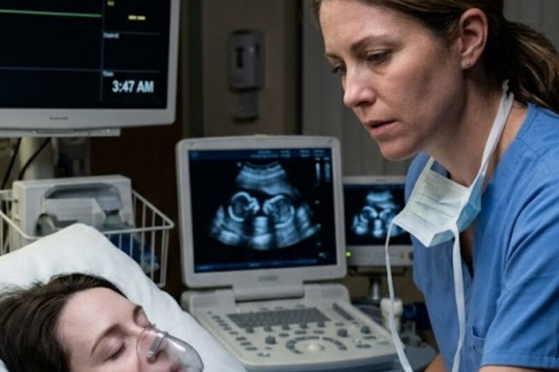 Pregnant Wife Dies in Labor – In-Laws and Mistress Celebrate Until the Doctor Whispers: “It’s Twins”