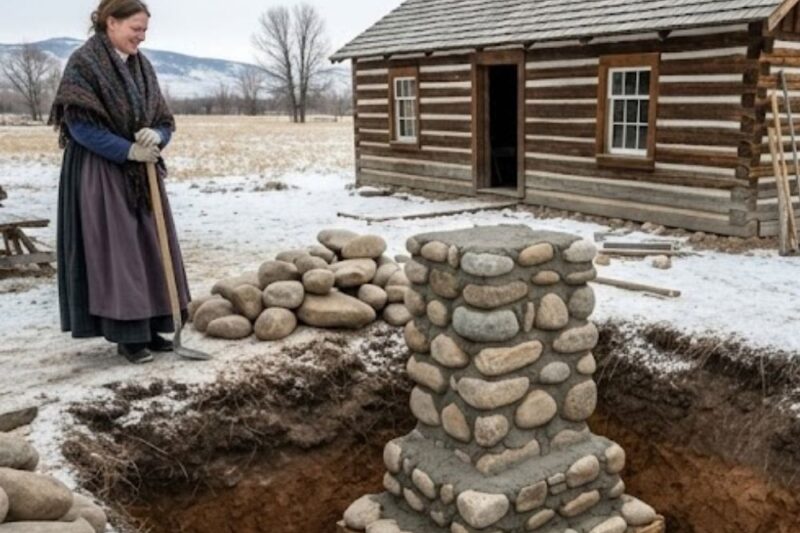 Neighbors Laughed When She Installed a Chimney Beneath His Cabin — Until Made It Warmer All Winter