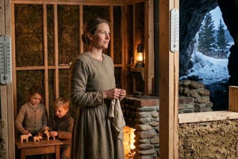 How She Built a Shelter Inside a Cave That Stayed Over 80°F During the Worst Winter in 45 Years