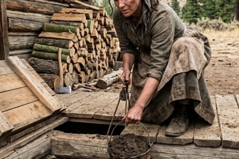 She Hid Her Shed Under Her Cabin — Until Her Firewood Stayed Dry Through Winter