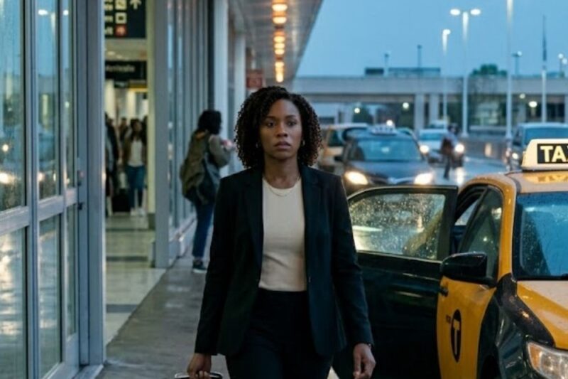 He Told His Wife to Take a Taxi… Unaware She Was Standing Behind Him at the Airport