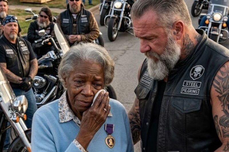 She hid 25 Hells Angels from a tornado. Days later, 1,800 bikers returned to change her life