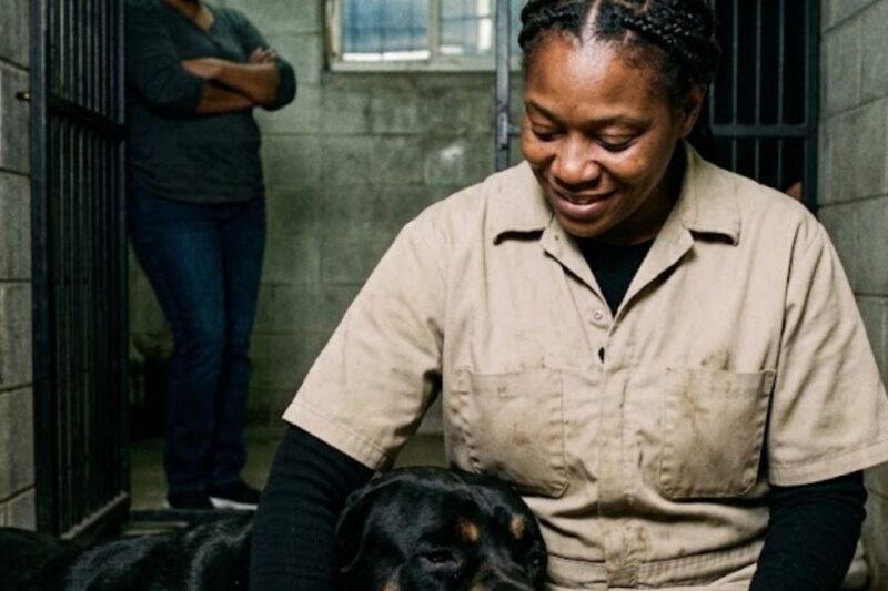 The Mafia Boss’s Dog Attacked Everyone Who Came Near — Until the New Black Maid Knelt Beside It